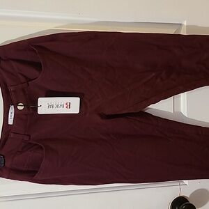 NWT Basic Bae Maroon Trousers